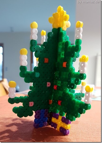 3D Weihnachtsbaum christmas tree beads
